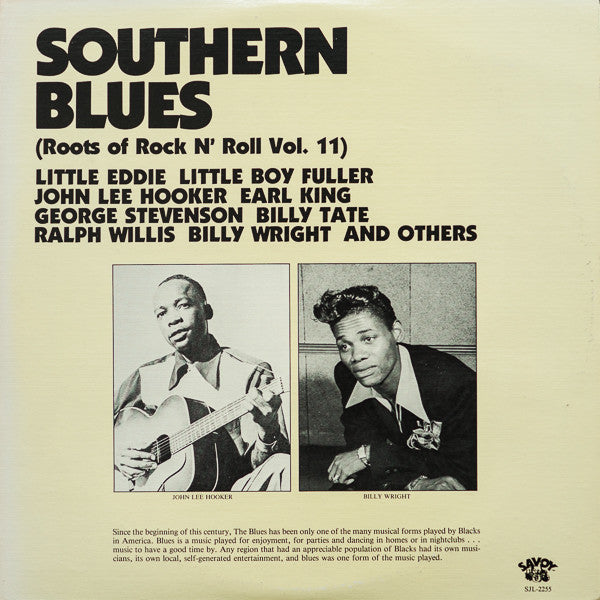 Southern Blues (Roots Of Rock 'N' Roll Volume 11) - Various